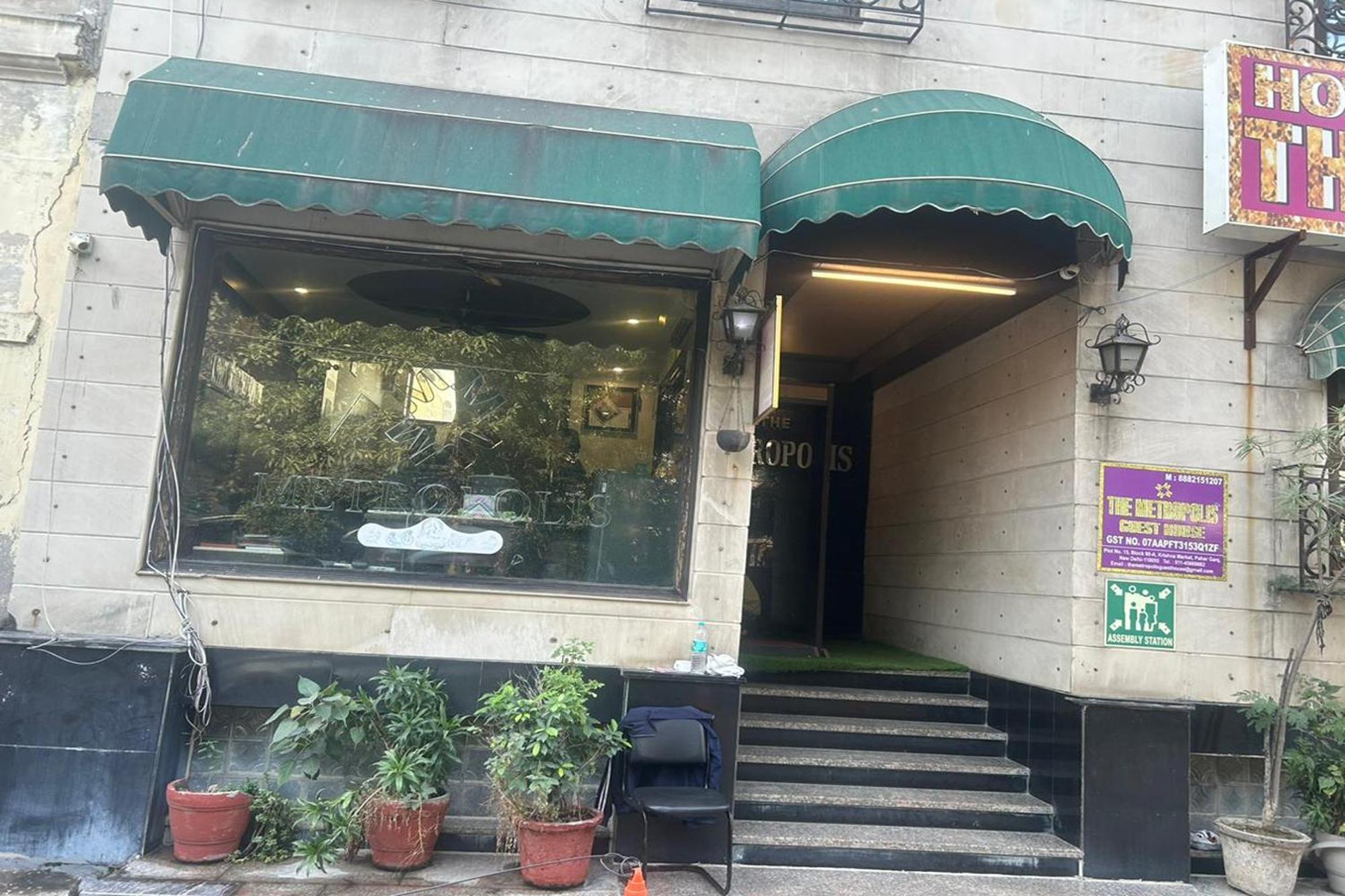 The Metropolis Guest House Near Rk Ashram Metro Station Nova Deli Exterior foto